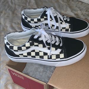 Primary Check Blk/White Old Skool Vans
